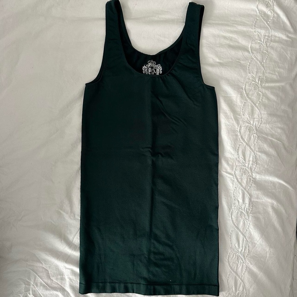 Original Sugarlips dark green tank top